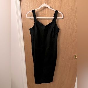 Banana Republic Black Ponte Sheath Dress